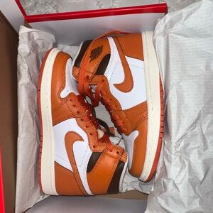 New Nike dunks - orange and brown